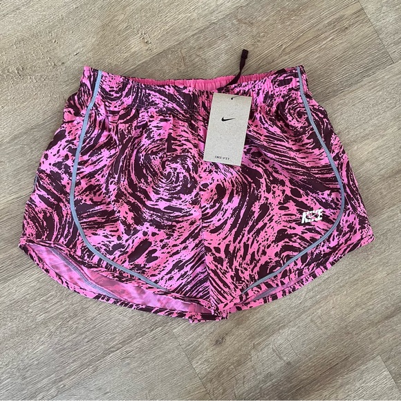 NWT Nike Dri Fit Icon Clash Tempo Running Shorts Pink Athletic - Picture 1 of 4
